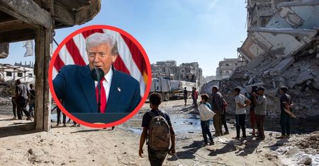 Trump grozi Hamasowi. "Izrael wróci, jak tylko powiem słowo"