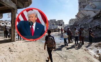 Trump grozi Hamasowi. "Izrael wróci, jak tylko powiem słowo"
