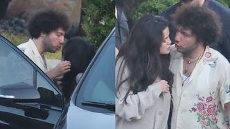 Selena Gomez obdarza ukochanego SOCZYSTYM pocałunkiem. Ładna z nich para? (ZDJĘCIA)