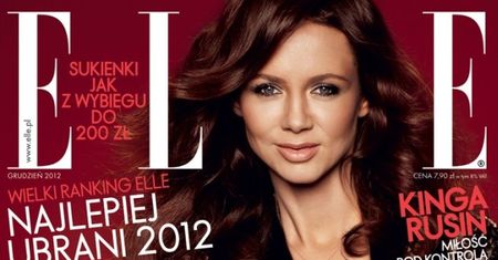 Rusin pokazuje biust na okładce "Elle"! SEKSOWNA?