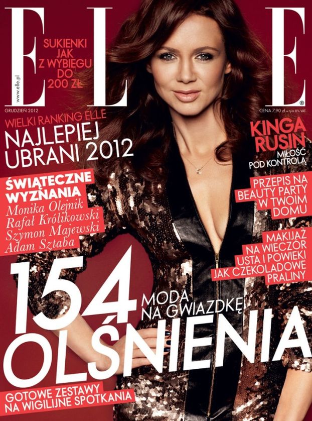 Rusin pokazuje biust na okładce "Elle"! SEKSOWNA?