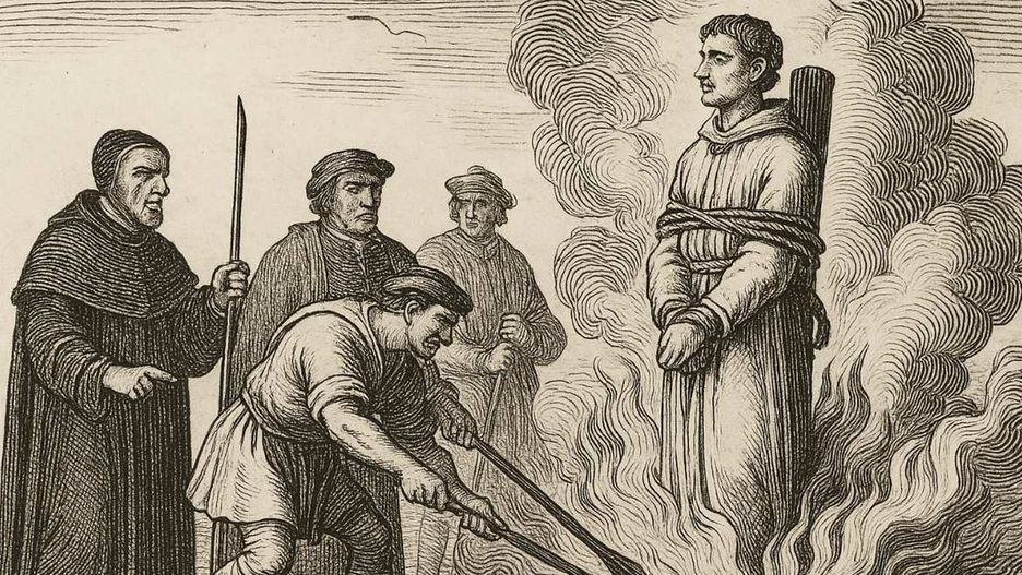 Giordano Bruno został oskarżony o herezję