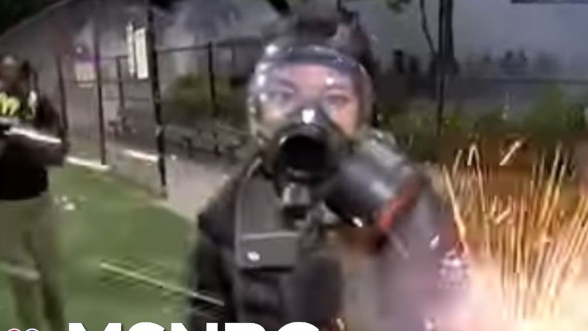 Dziennikarka NBC trafiona odłamkami granatu hukowego