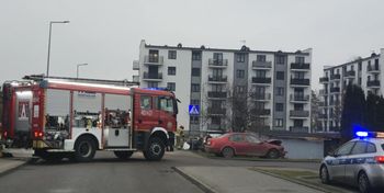 Bytów: Poranny wypadek osobówek. Policjanci apelują