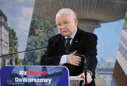 Sala wpadła w euforię. Kaczyński składa przysięgę