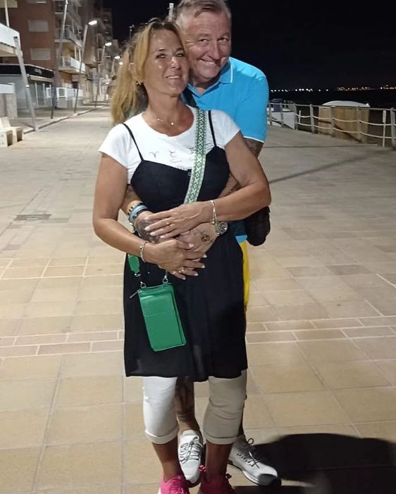 Urszula Flisek z nowym partnerem, Andrzejem Sikorskim