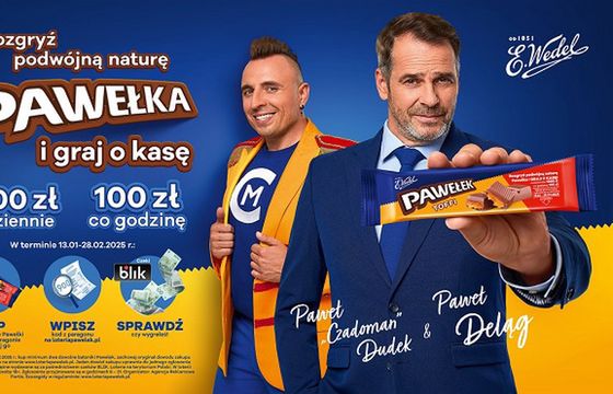 Paweł Deląg i Paweł „Czadoman” Dudek promują Pawełki