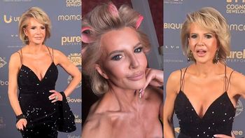 Joanna Racewicz w błyszczącej kreacji z głębokim dekoltem brylowała na balu charytatywnym. Petarda? (FOTO)