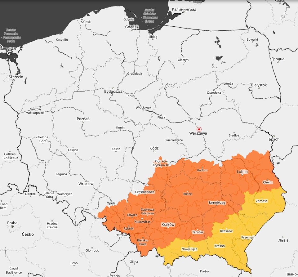 Alerty IMGW przed burzami i upałami