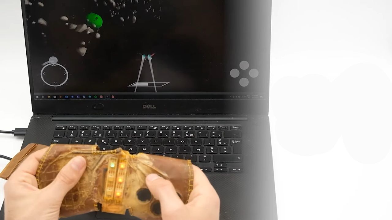 Biohybrid gaming controller blurs tech and biology lines