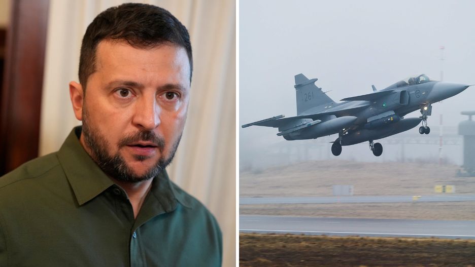 Gripeny na razie zostają w Szwecji. Zełenski może być zawiedziony