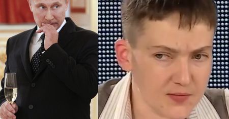 Sawczenko: "PUTIN TO GNIDA. Znacie jego pseudonim - Putin ch**"