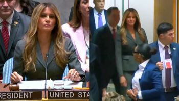 Dior i szpilki od Louboutina. Ekspertka o stylizacji Melanii Trump z ONZ