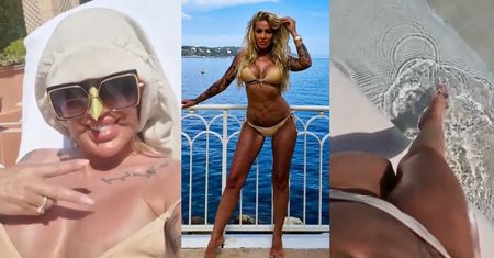 Sylwia Peretti pręży mahoniowe ciało w BIKINI, przypominając: "Dziewczyny lubią brąz" (ZDJĘCIA)