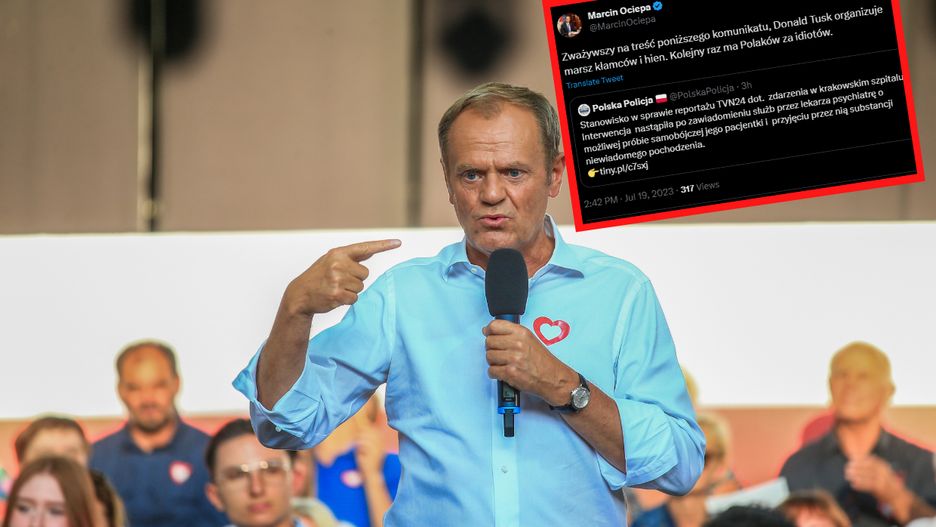 Tusk ogłosił Marsz Miliona Serc