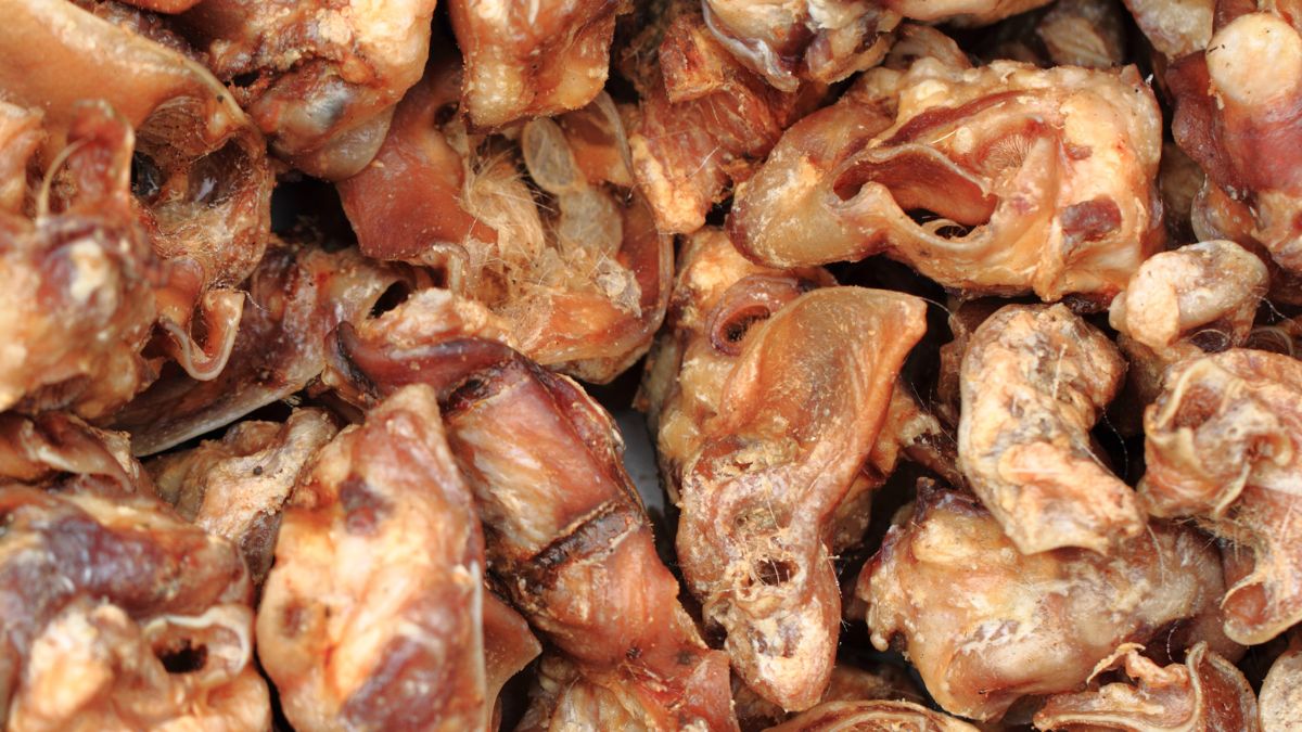 Uszy wieprzowe to na Litwie przysmak