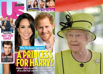 "US Weekly": "Królowa Elżbieta jest zachwycona wybranką Harry'ego"