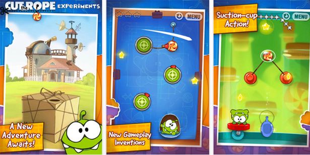 Cut the Rope: Experiments pojawi się na Androidzie [wideo]