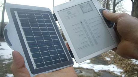 Czytnik eBooków z zasilaniem słonecznym 1