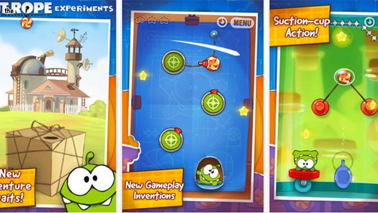 Cut the Rope: Experiments pojawi się na Androidzie [wideo] 1