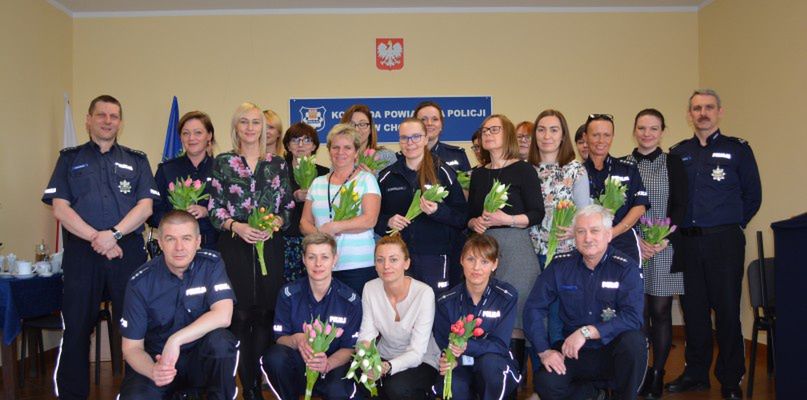 Dzień Kobiet w chodzieskiej komendzie