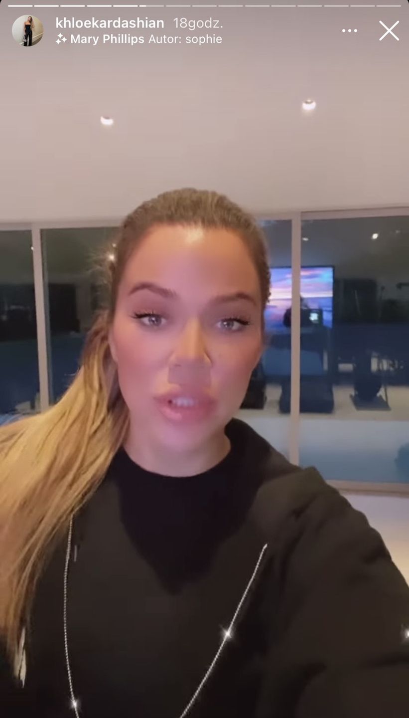 Khloe Kardashian odpowiada na złośliwy komentarz internauty dotyczący jej twarzy