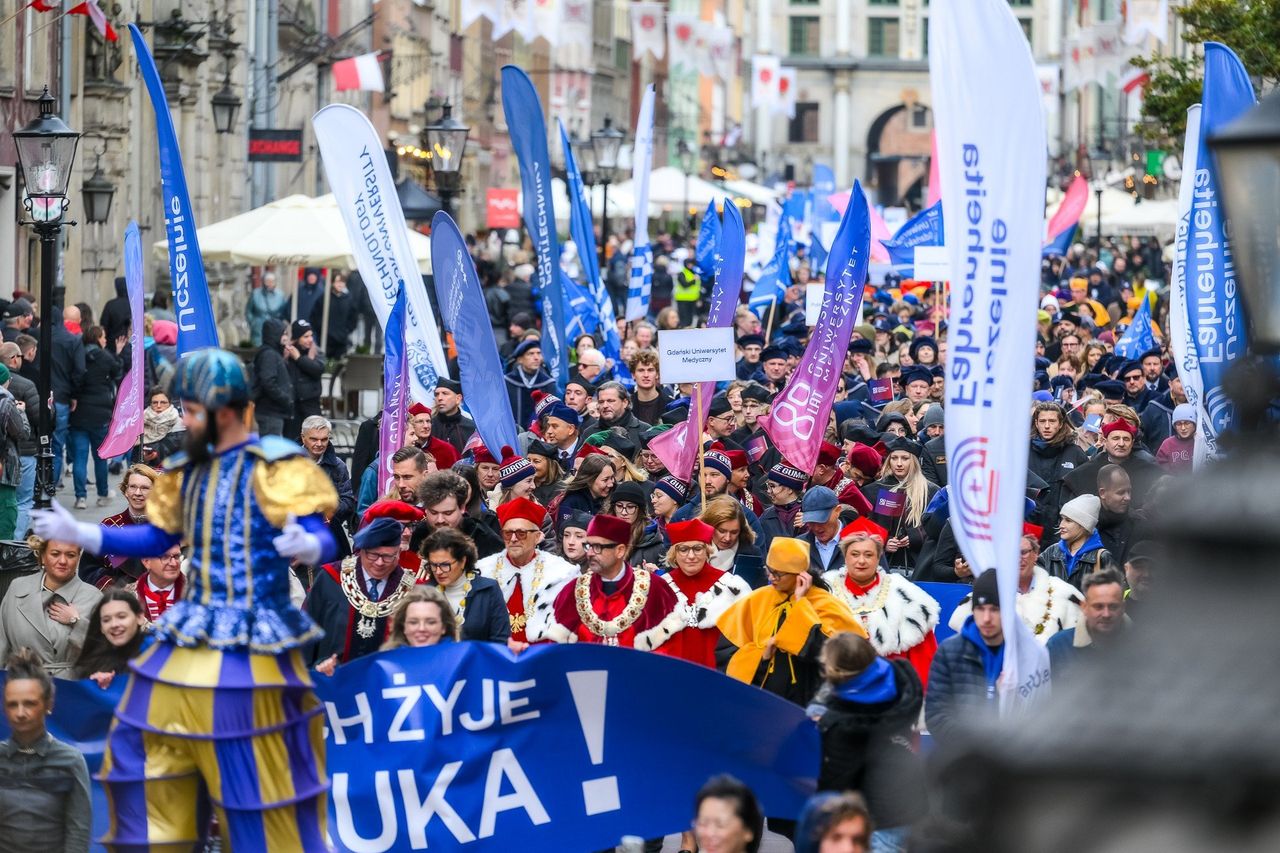 Gdańsk: Tak wyglądała Parada Uczelni im. Daniela Fahrenheita