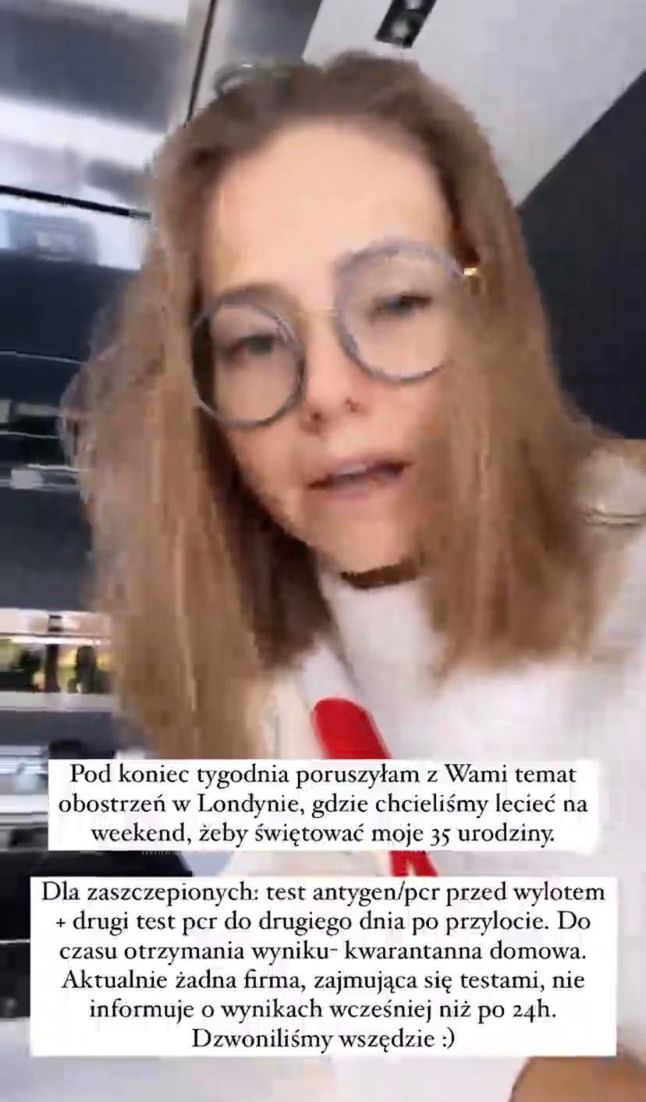 Agata Rubik żali się na Instagramie 