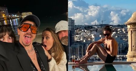 Michał Szpak opala się w bokserkach i relacjonuje rodzinne święta na Malcie (FOTO)