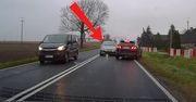 Dramatyczne nagranie. Peugeot nagle zjechał. Setki tysięcy wyświetleń
