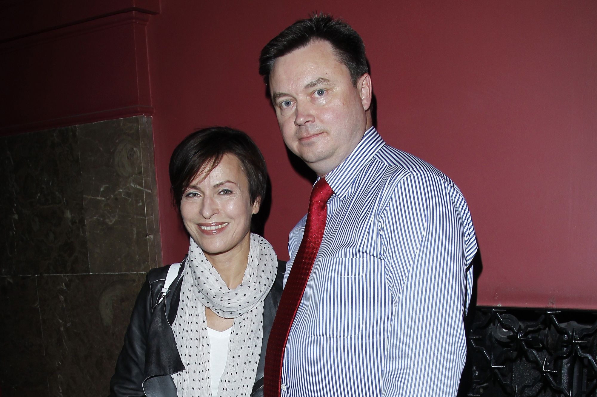Danuta Stenka i Janusz Grzelak