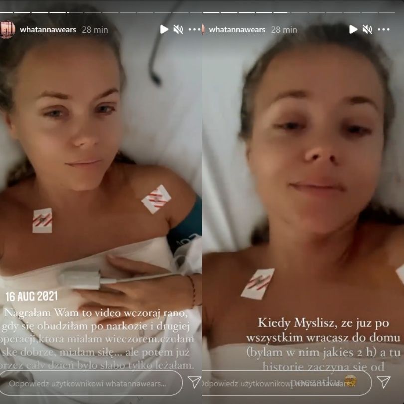 Anna Skura znów nagrywa ze szpitalnego łóżka