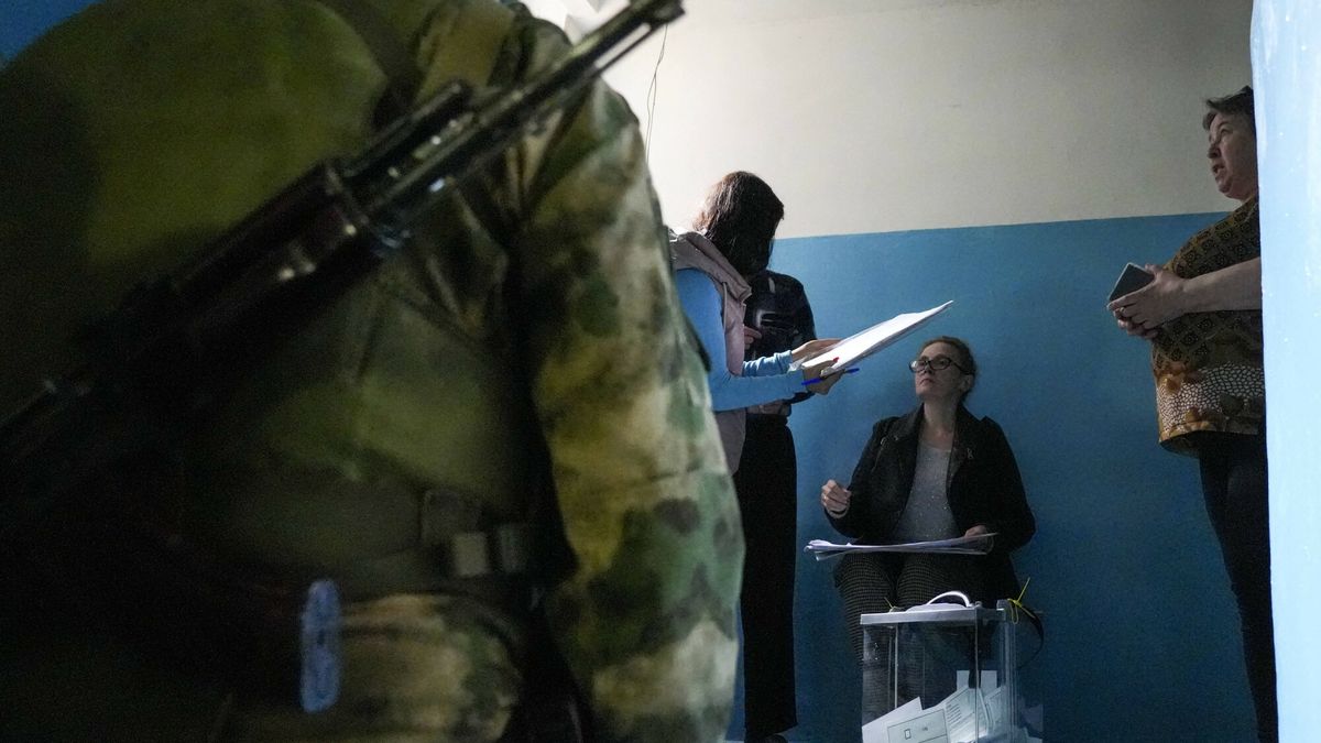 Referendum na terenie okupowanej Ukrainy 