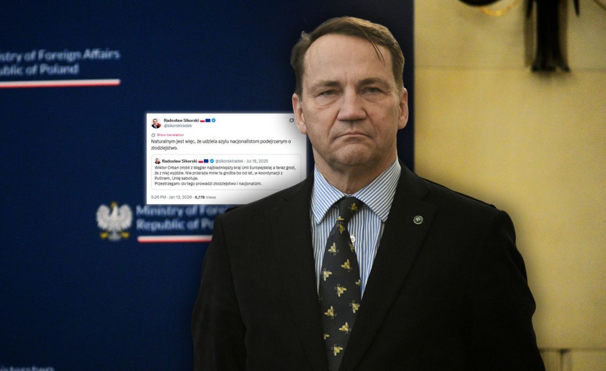 wiadomości,aktualności,WP Wiadomości Sikorski nie mógł się powstrzymać. Ostre określenie Ziobry