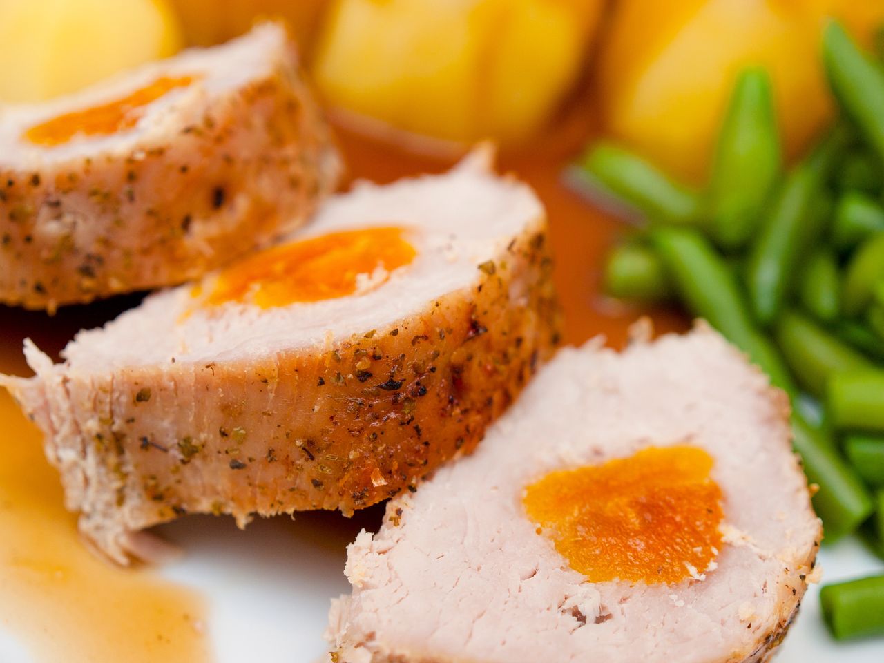 Feast-ready pork loin with apricots: A savoury celebration