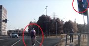 Wideo z Katowic. Wstyd dla wszystkich polskich rowerzystów