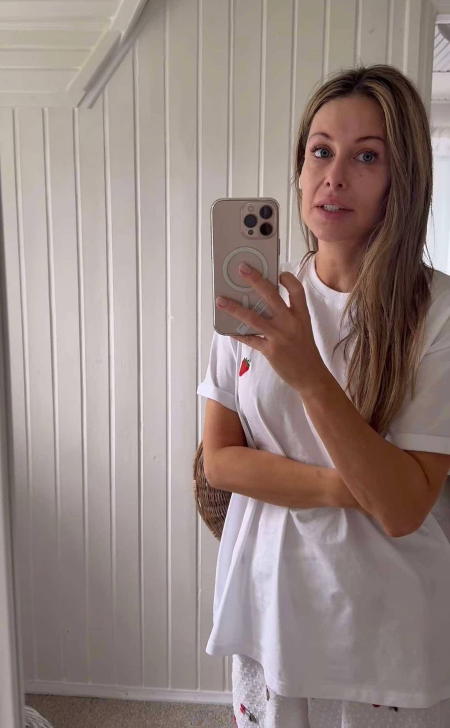 Małgorzata Rozenek bez makijażu opowiada o wielkanocnych planach