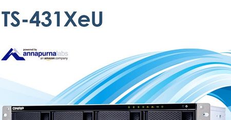 Serwer NAS w obudowie rack do małej firmy - QNAP TS-431XeU