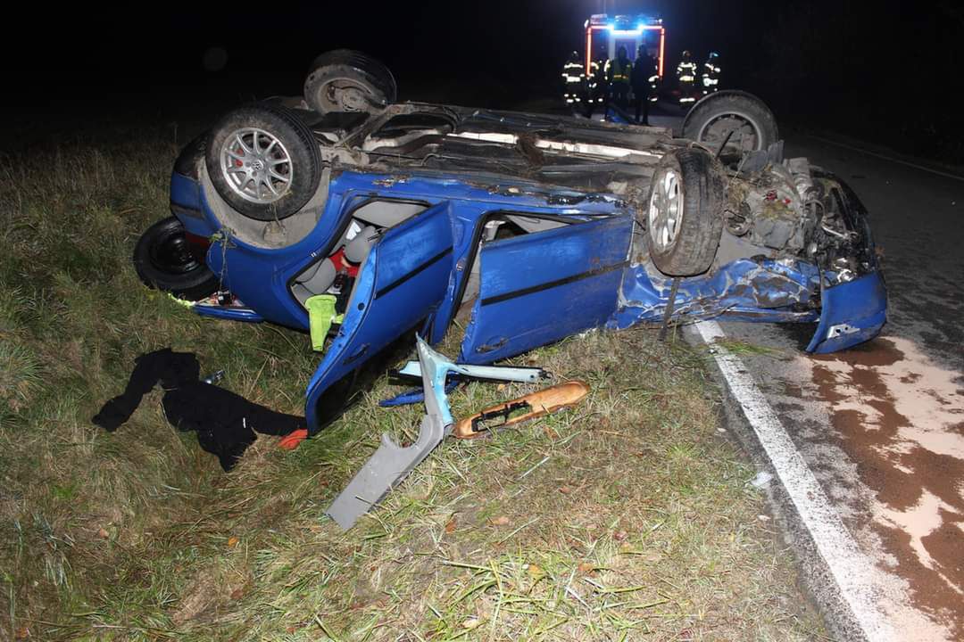 Tragiczny wypadek w Małopolsce. Zginął kierowca i pasażer
