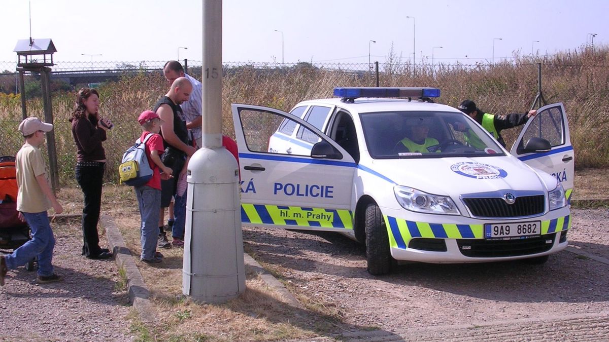 Czeska policja (zdjęcie ilustracyne)