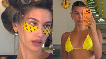 Hailey Bieber zachwyca modelkową figurą w ŻÓŁTYM BIKINI. Pozazdrościć formy?(FOTO)