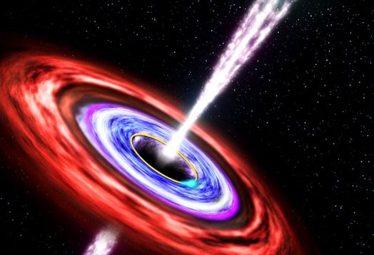 Gwiazdy "krzyczą", gdy są pożerane przez czarne dziury