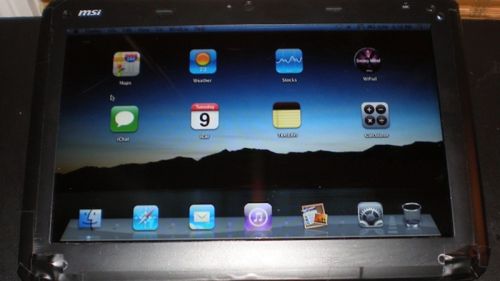 Jak zmienić MSI Wind w iPada 1