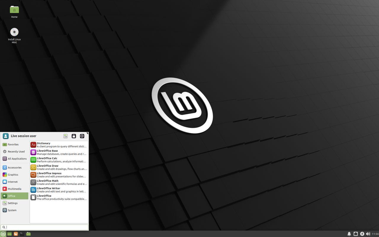 Linux Mint 20 z Xfce