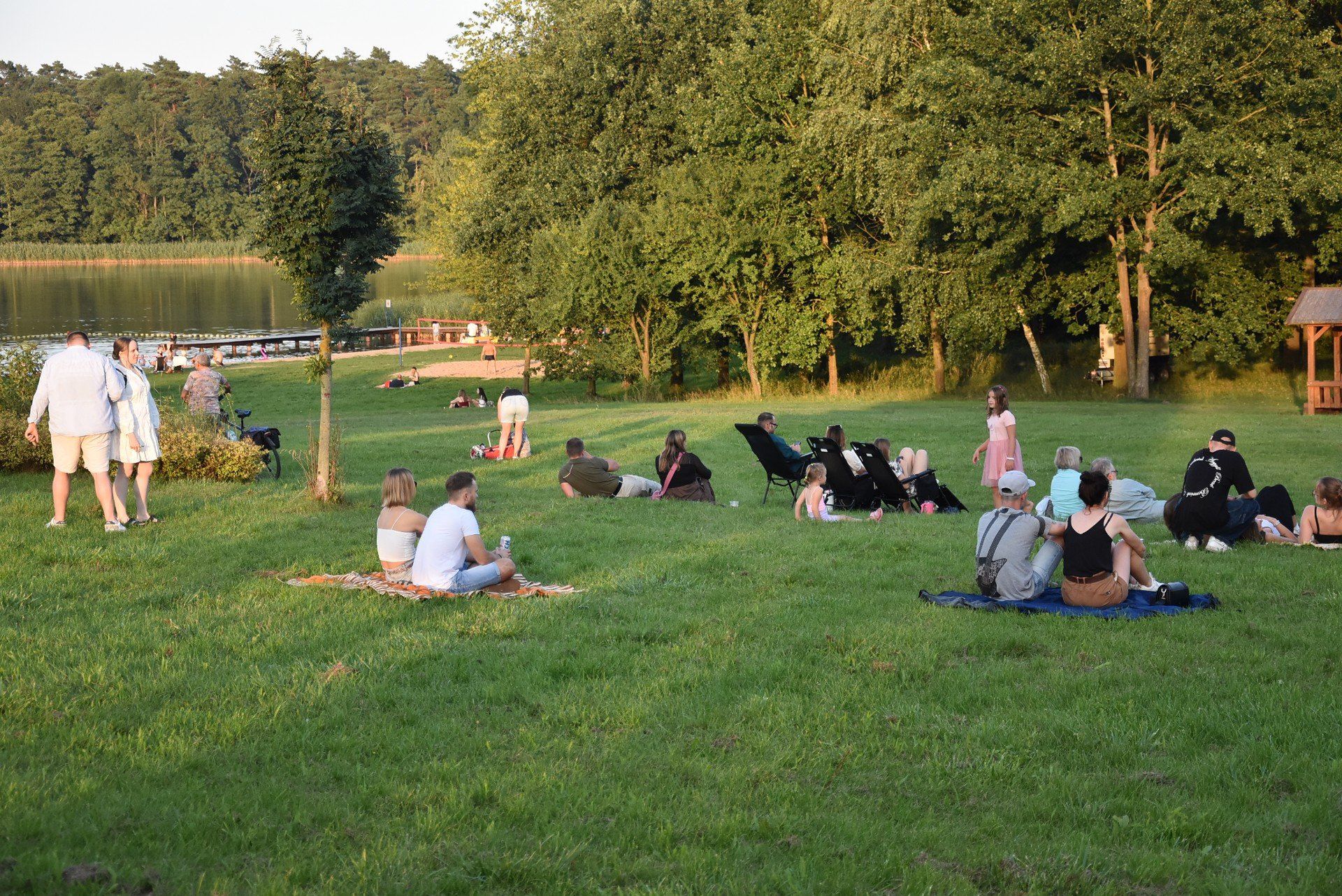 Koncert na plaży w Kobylcu