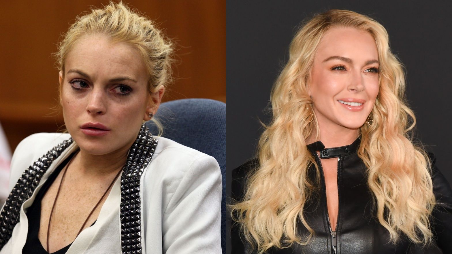 Lindsay Lohan przed i po liftingu