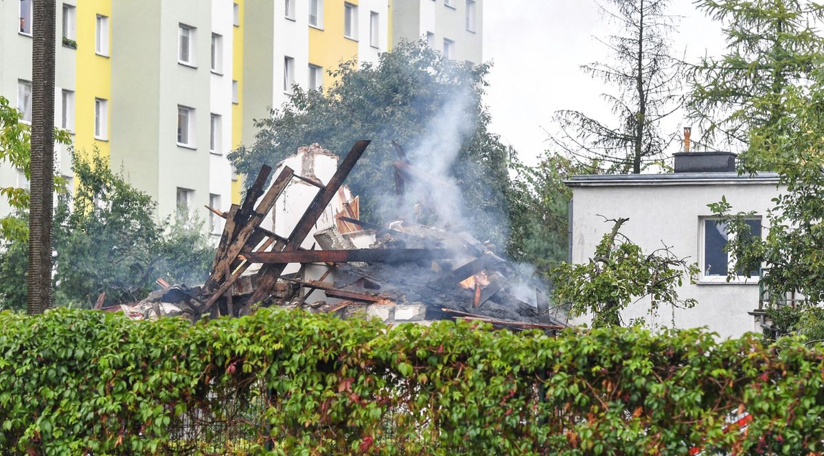 Wybuch domu w Toruniu. Akcja poszukiwawcza zakończona 