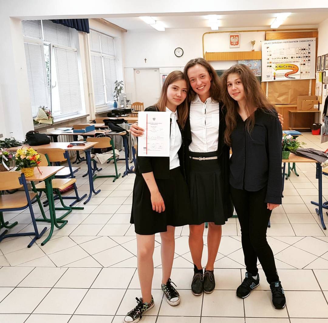 Iga Świątek na zdjęciach sprzed lat