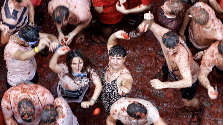 Tomatina 2023 przyciągnęła 20 tys. osób