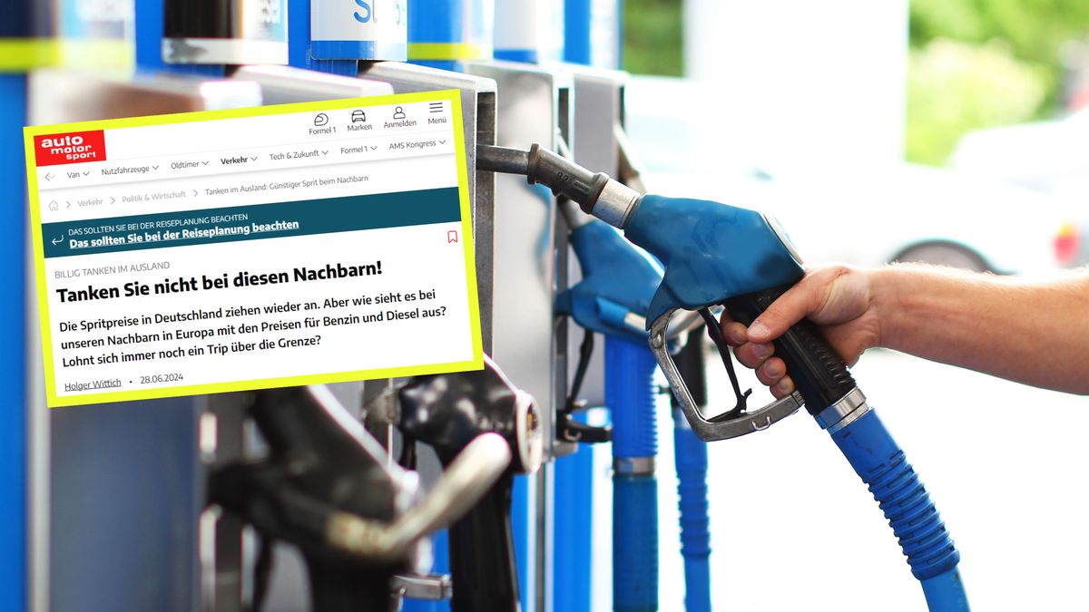 Niemiec pisze o cenach paliw w Polsce